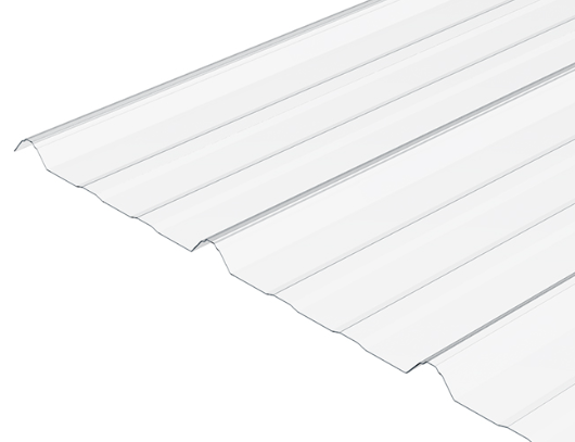 Tuff Rib 29ga Clear Skylight 12'