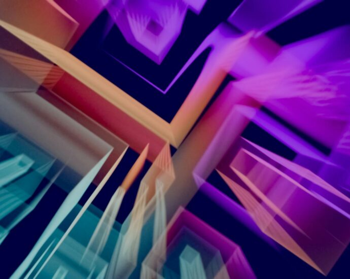 abstract digital network