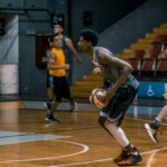 basketball player shooting