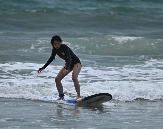 beginner doing exercise