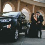 couple in luxury hotel room