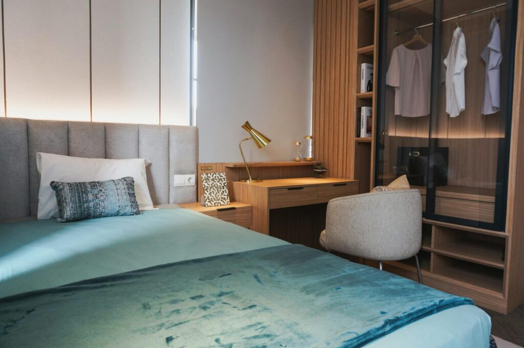 cozy bedroom interior