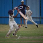 cricket match action