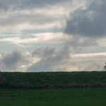 cyclist on scenic road