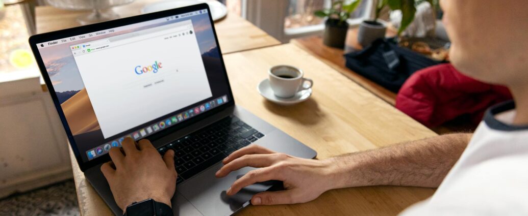 google search interface