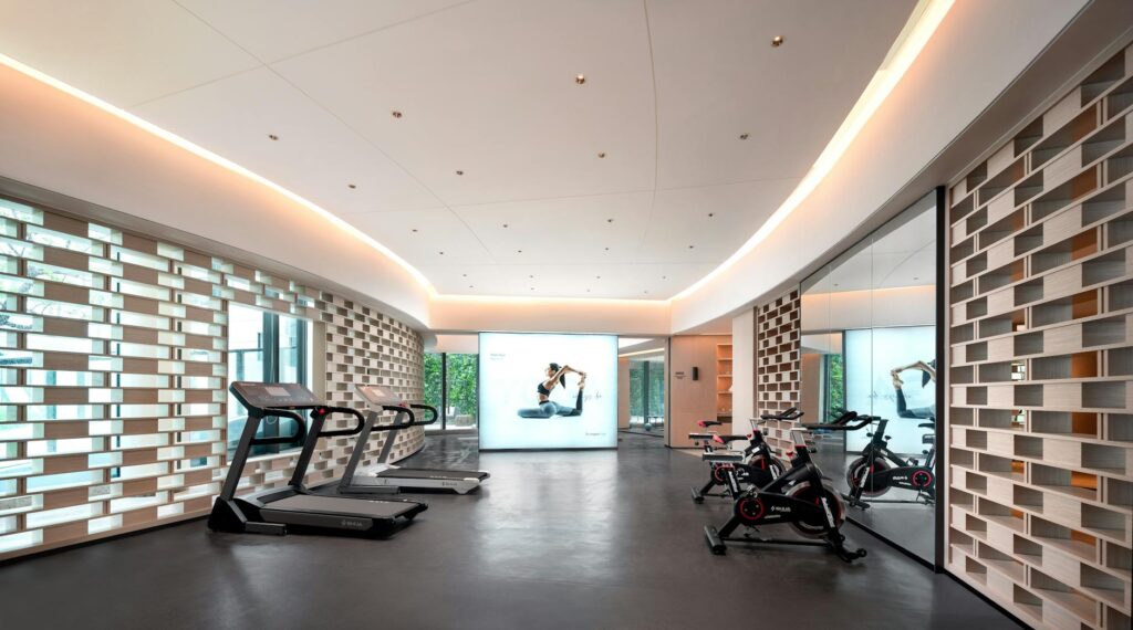 gym interior modern