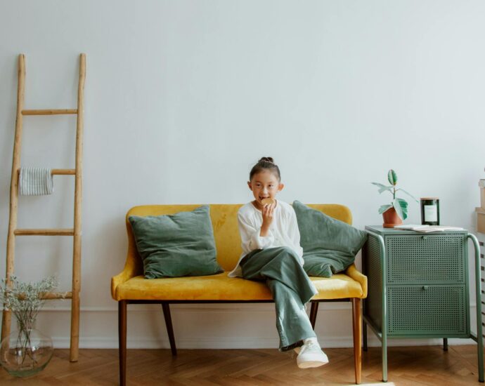 minimalist living space