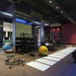 modern gym interior