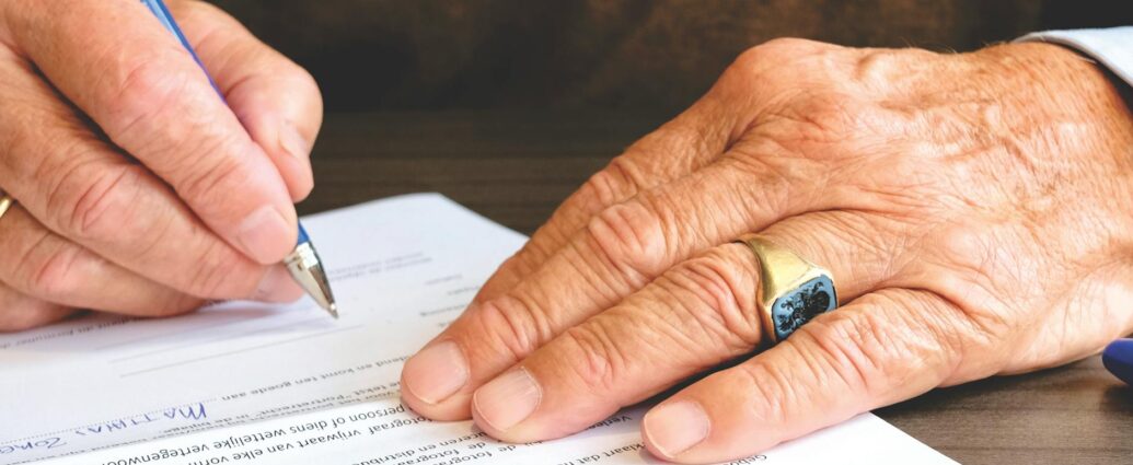 person signing franchise agreement