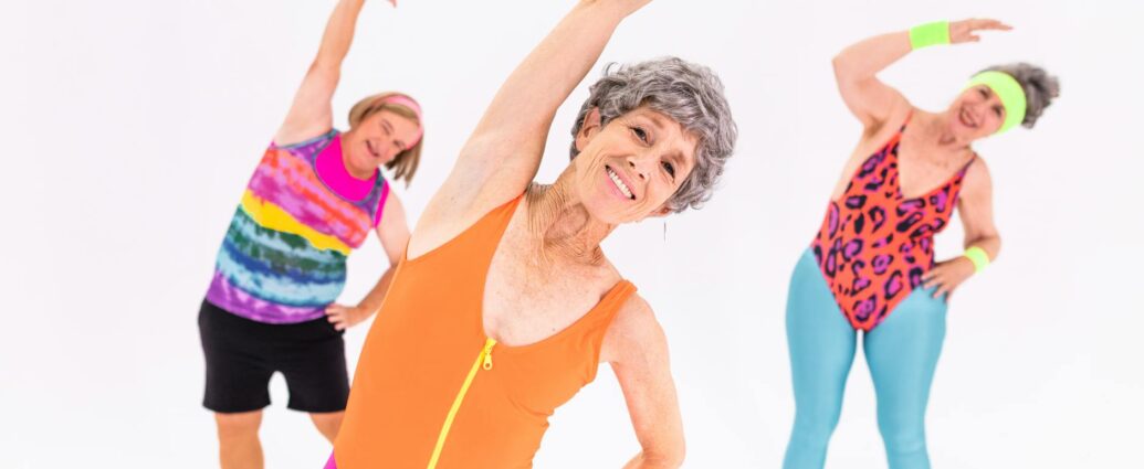 vibrant senior couple