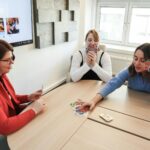 women playing diverse sports
