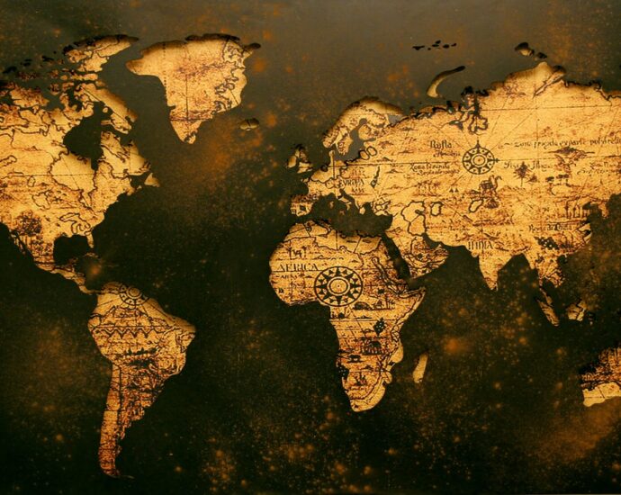 world map travel