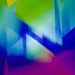 abstract digital city