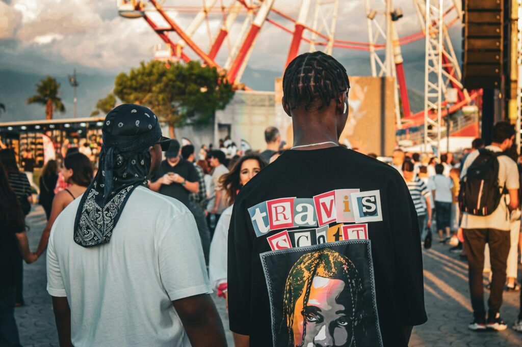 ASAP Rocky with mother