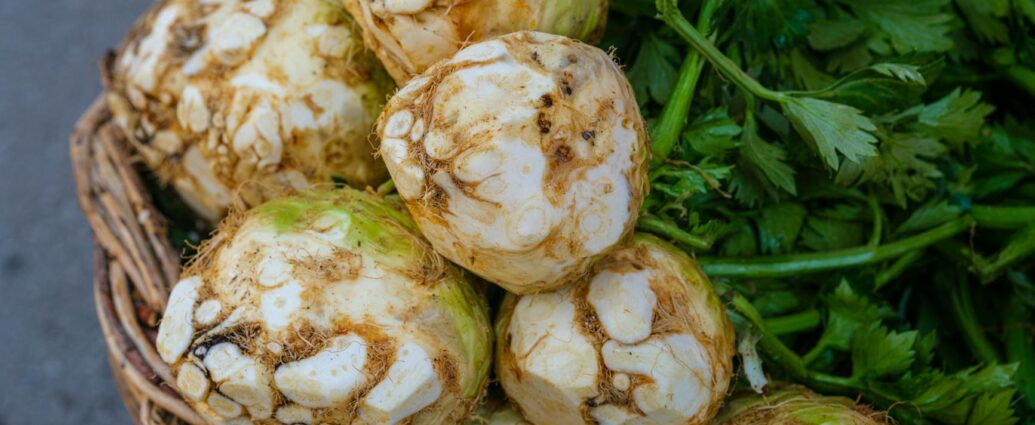 celeriac root vegetable