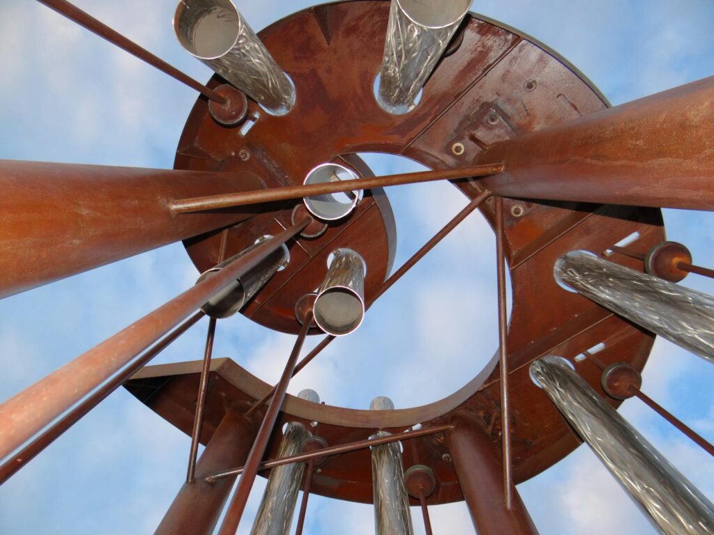 contemporary metal sculpture