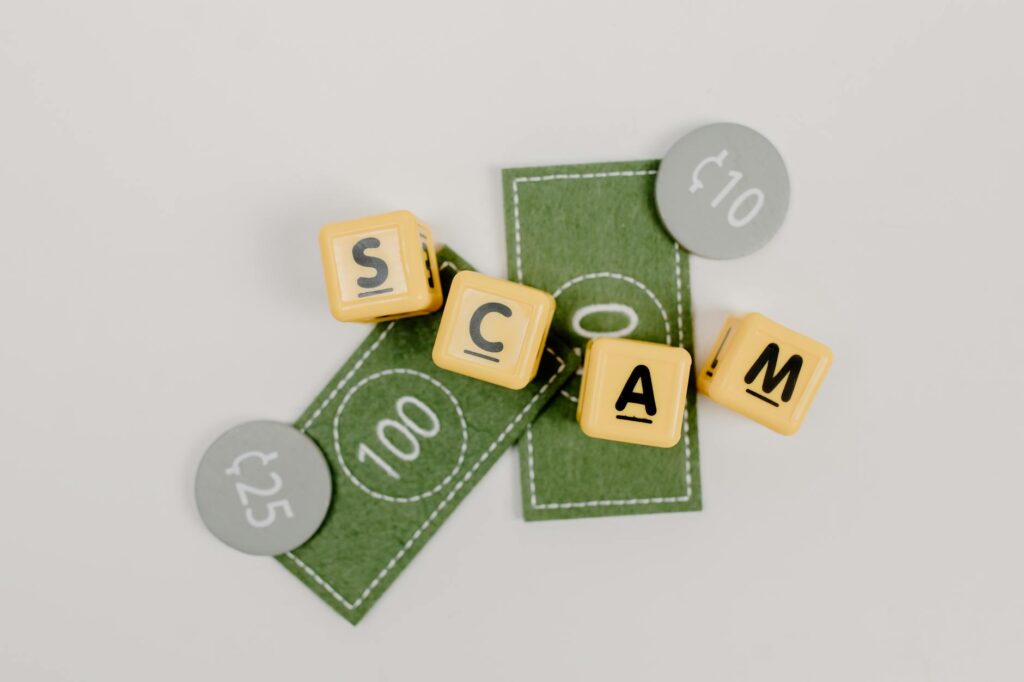 financial scam warning