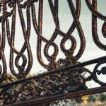 intricate metal filigree art