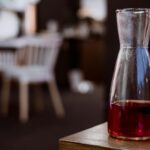 modern carafe serving drinks