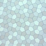 pentagonal patterns abstract
