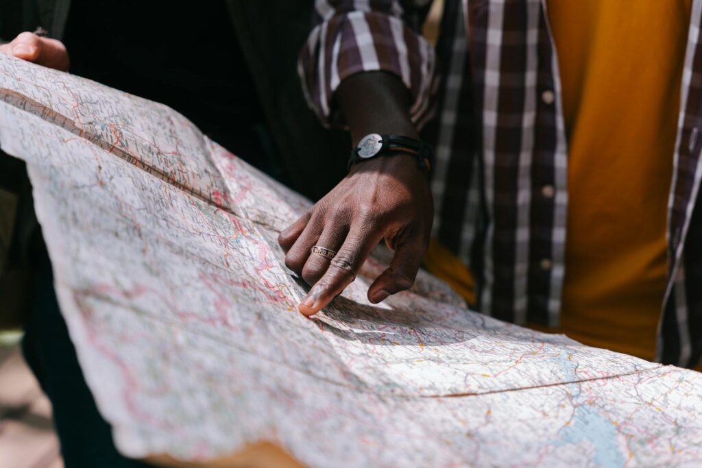 person finding inner peace