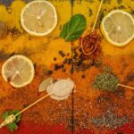 saffron threads close up