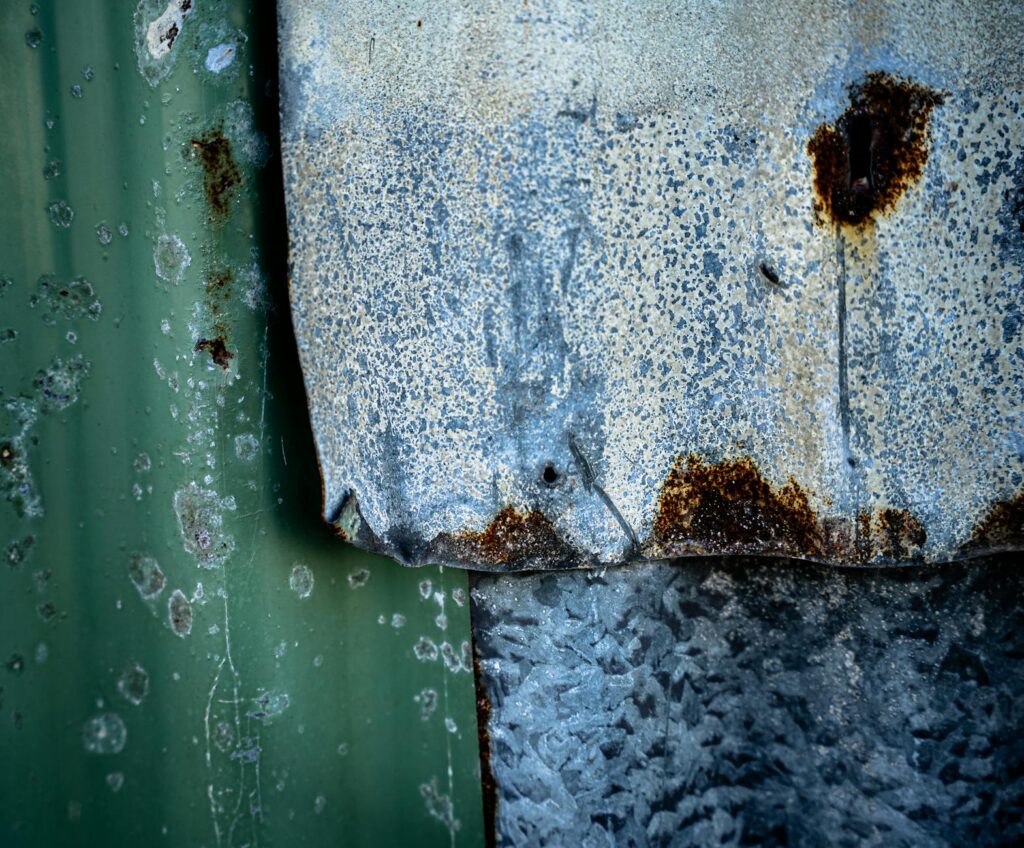 textured metal sculpture