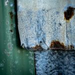 textured metal sculpture